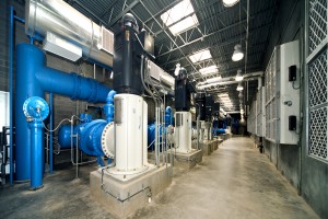 High Service Pump Station at the Water Treatment Plant