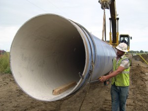 54 inch pipe on SD - Segment 2 & 3A